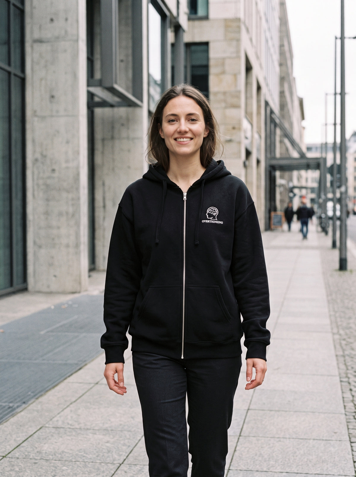 The OverThinker Zip Hoodie