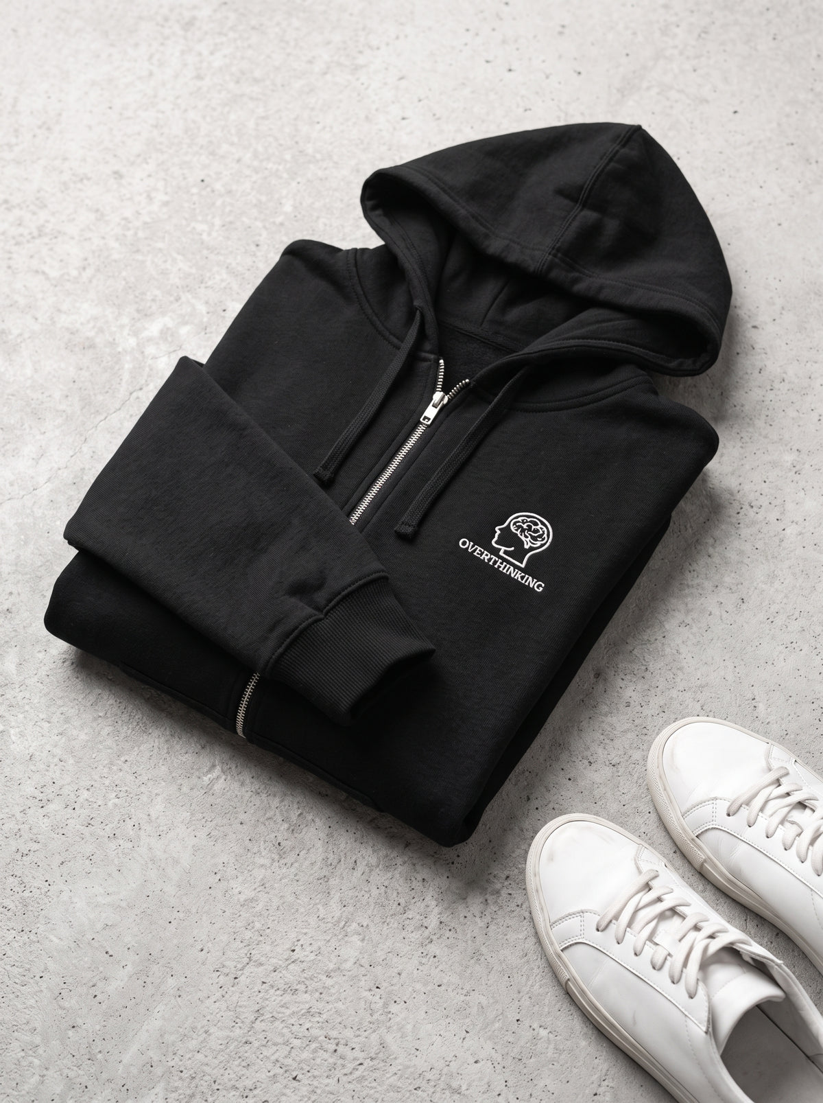 The OverThinker Zip Hoodie