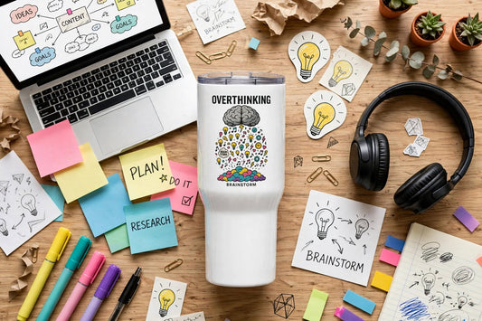 Brainstorm Stainless Steel Tumbler with Handle