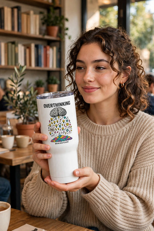 Brainstorm Stainless Steel Tumbler with Handle